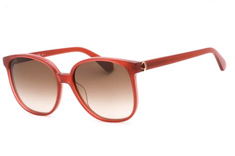 salmon designer sunglasses